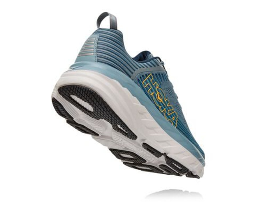 Tenis Hoka One One Masculino Azuis - Bondi 6 - 524-JNILQO